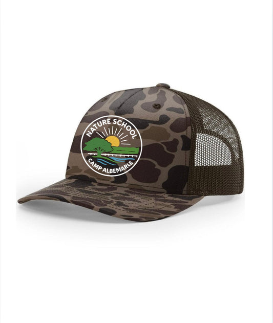 Nature School - Richardson camo hat