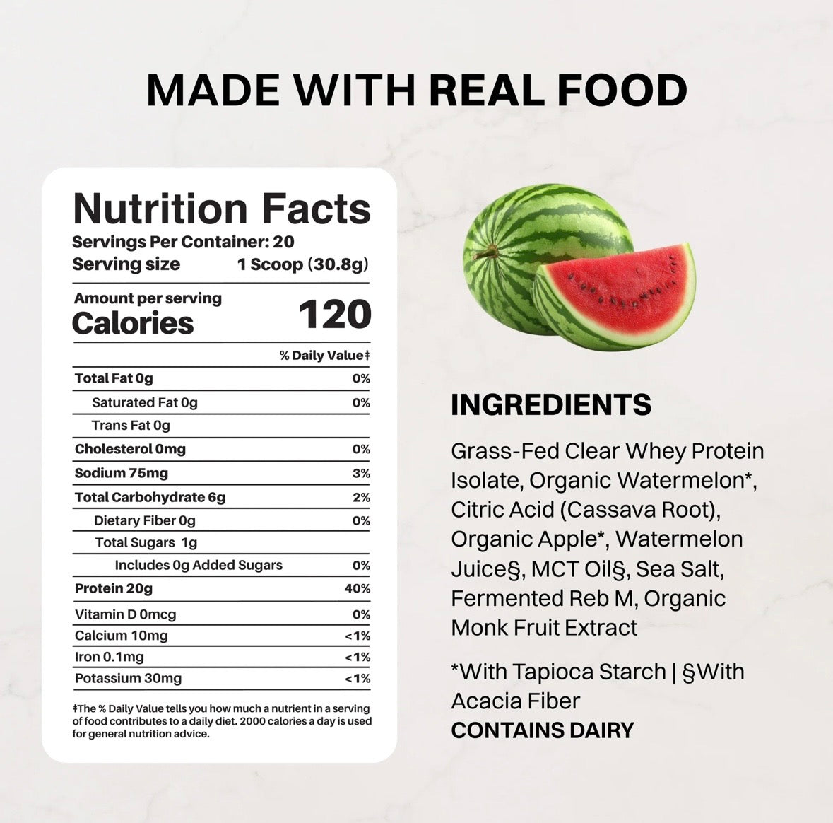 Watermelon Squeeze - Clear Protein
