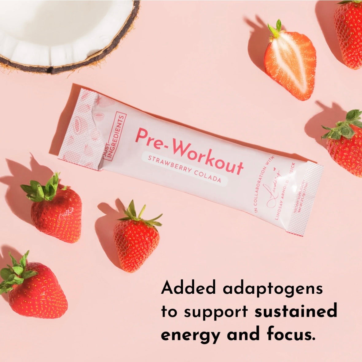 Strawberry Colada - Pre-Workout Stick (by Lindsay Arnold)