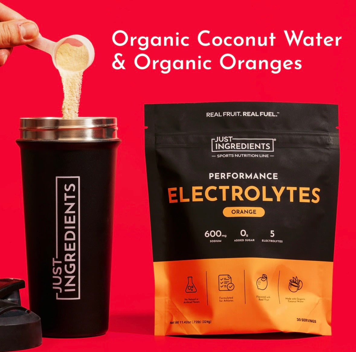 Orange Performance Electrolytes - 30 Servings