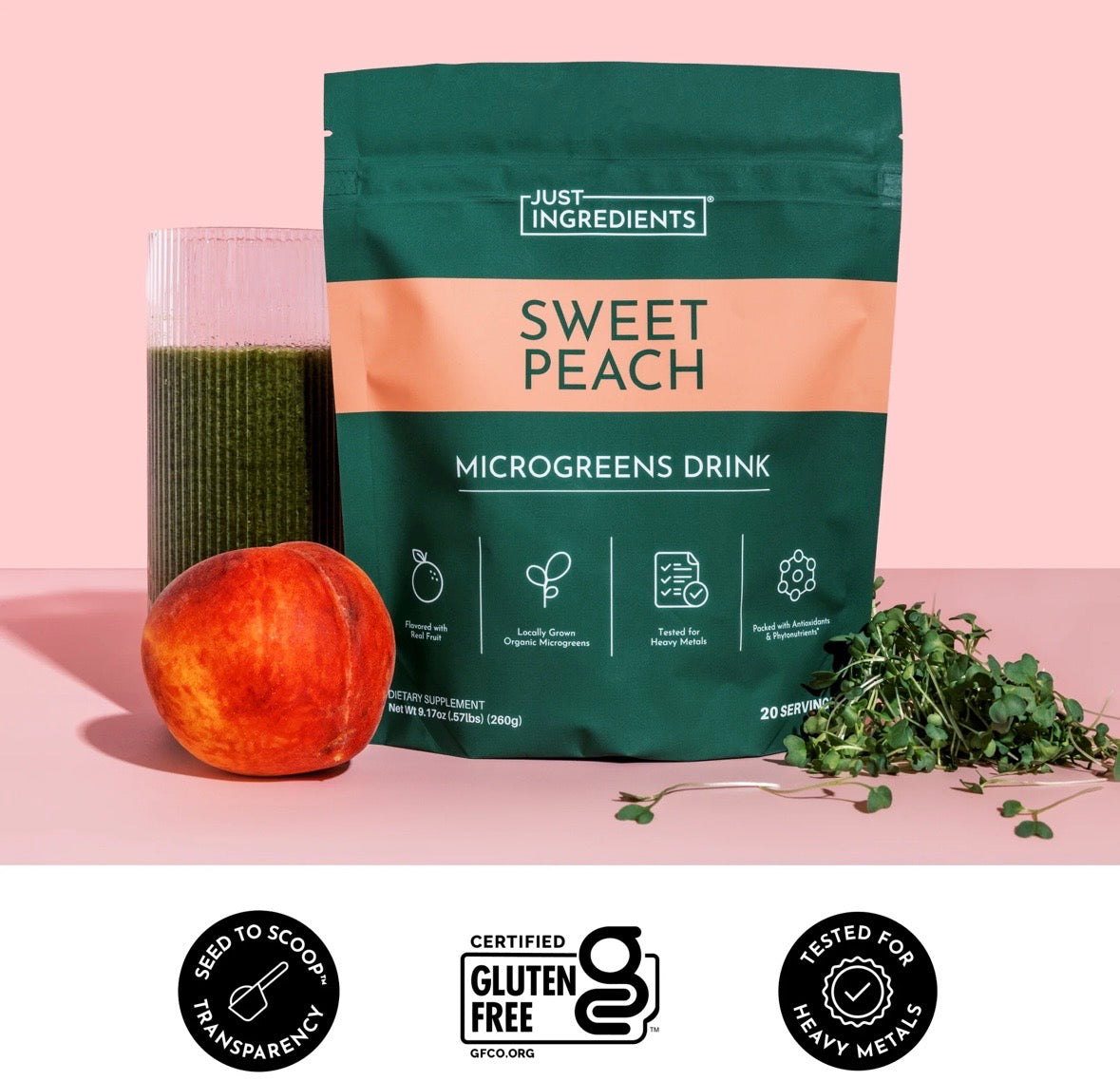 Sweet Peach - Microgreens