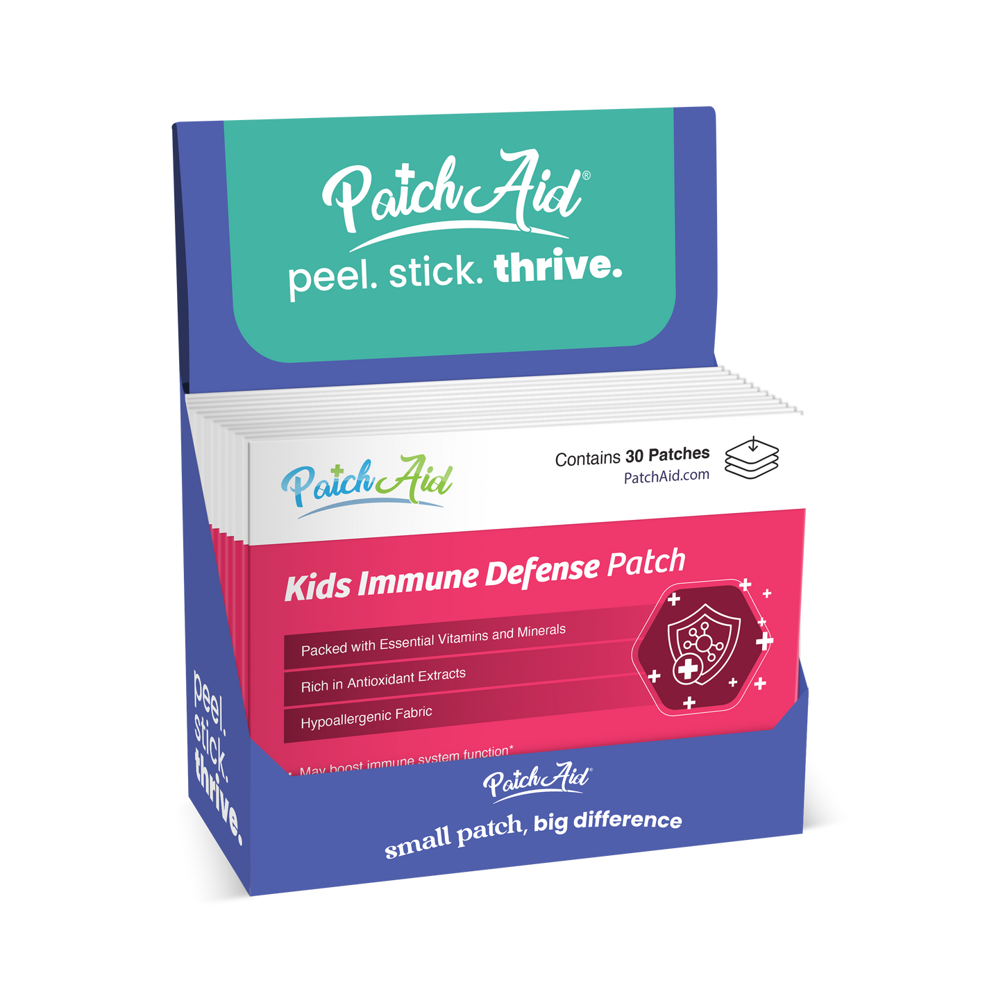 Kids Immune Defense Patch - Optimal Immune Function: 1-Pack
