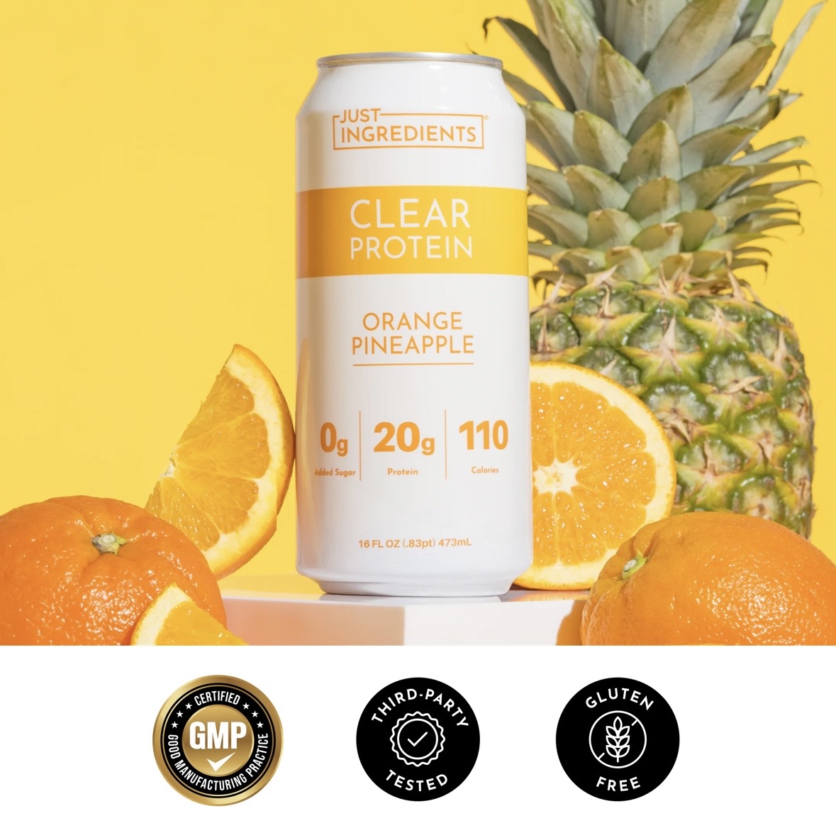 Orange Pineapple - Clear Protein (Single Can)