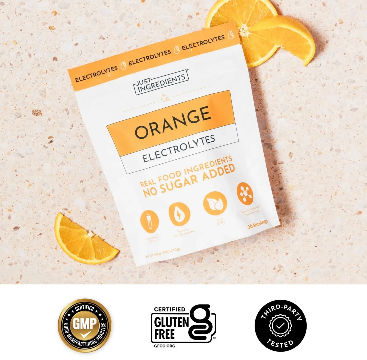 Orange Electrolytes