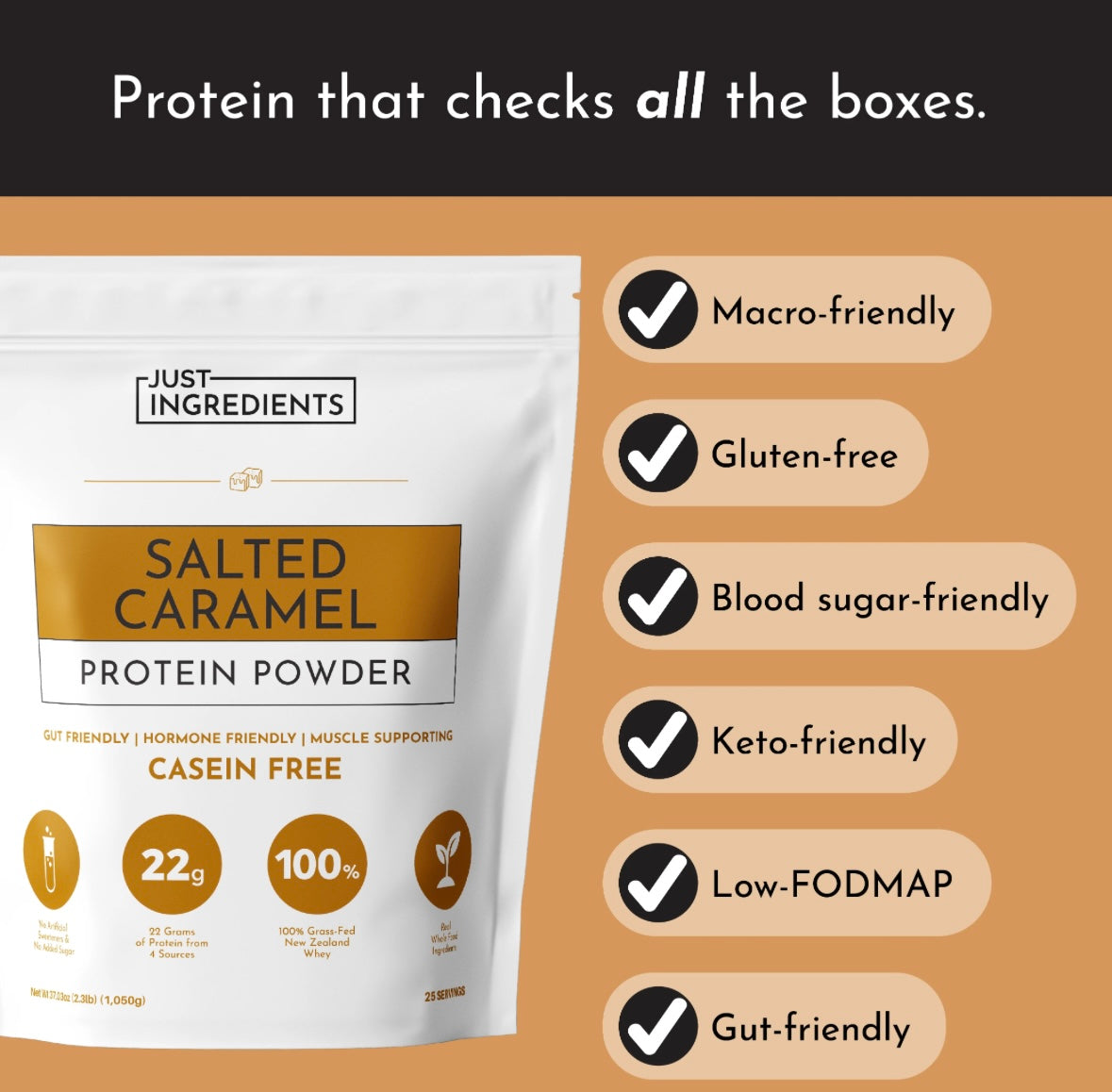 Salted Caramel - Protein Powder