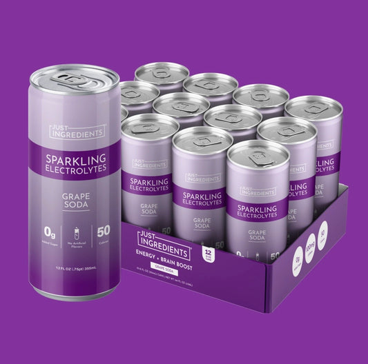 Grape Sparkling Electrolytes (Single Can)