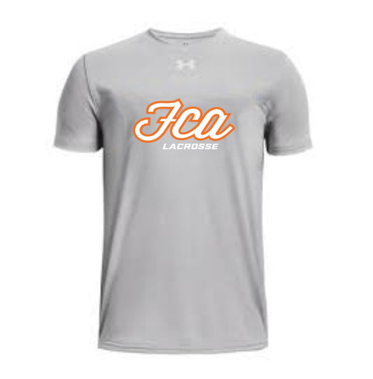 FCA Lacrosse - UA Tech Team Youth T-Shirt - Grey