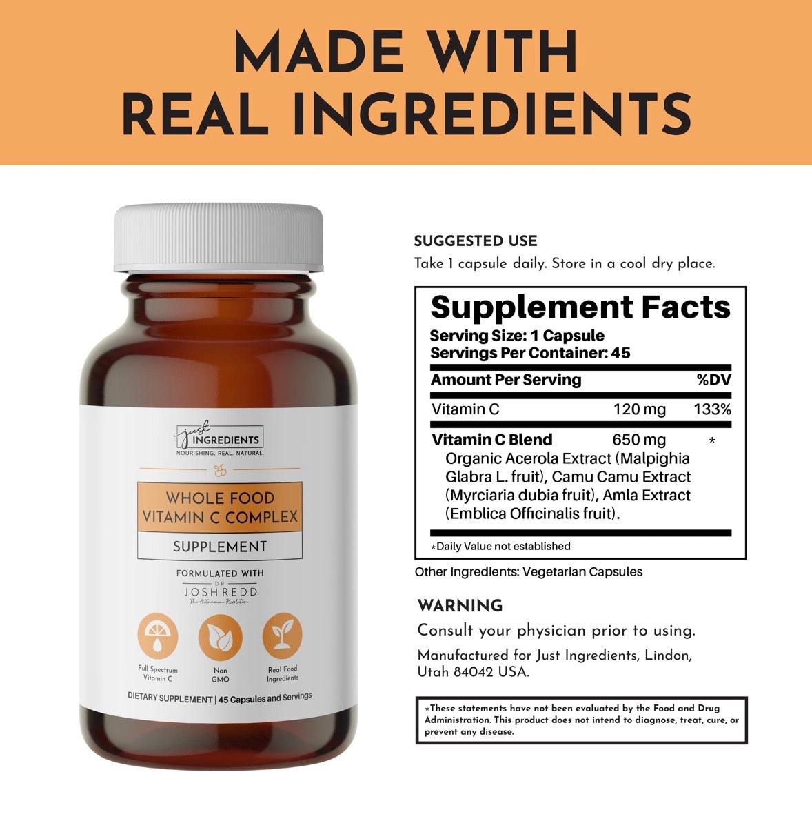 Whole Food Vitamin C Complex