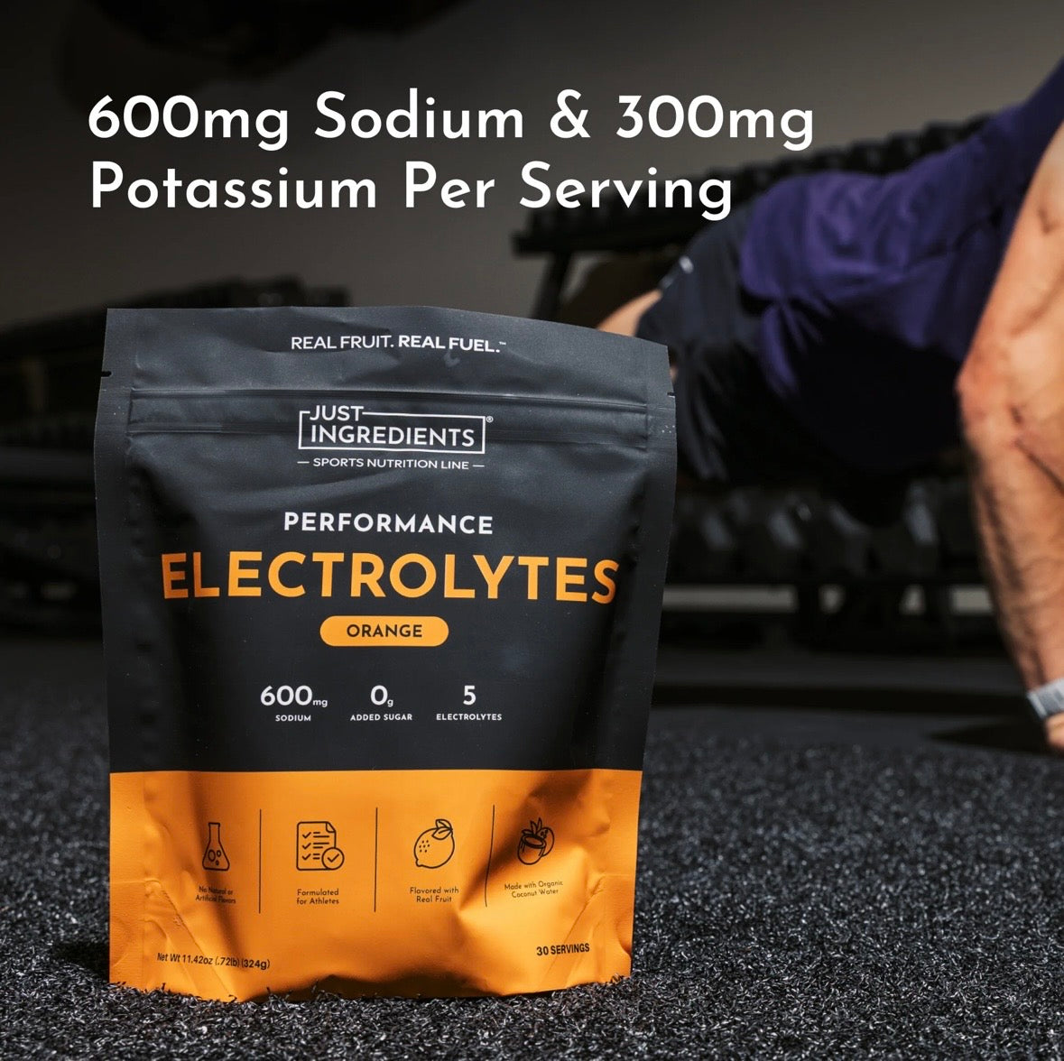 Orange Performance Electrolytes - 30 Servings