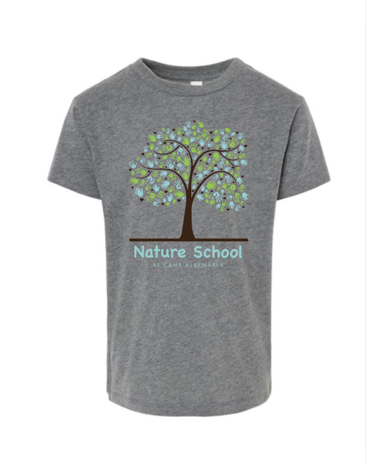 Nature School - PreK/Toddler Shirt - Grey