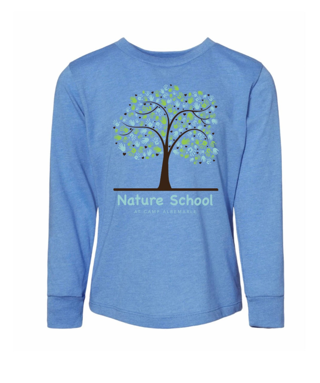 Nature School - PreK Original Long Sleeve - Blue