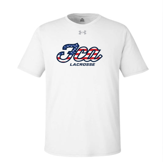 FCA Lacrosse - UA Tech T-Shirt - White