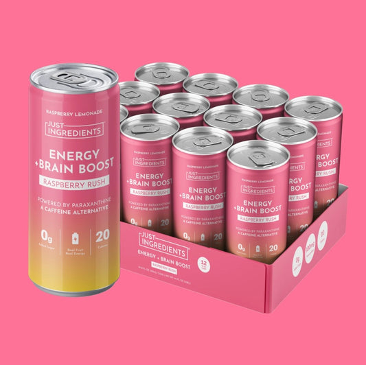 Raspberry Rush Energy + Brain Boost (Single Can)