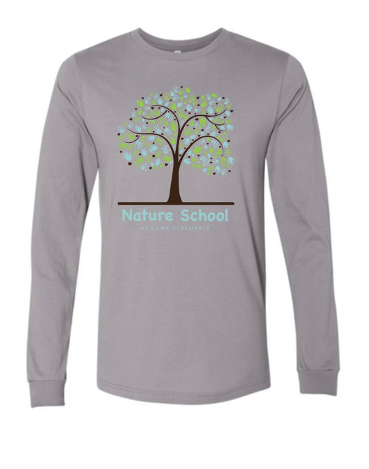 Nature School- Original Long Sleeve - Grey