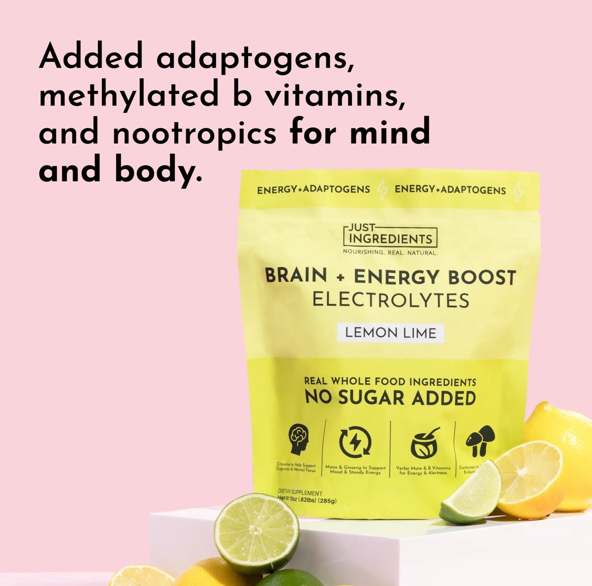 Lemon Lime - Brain + Energy Boost & Electrolytes