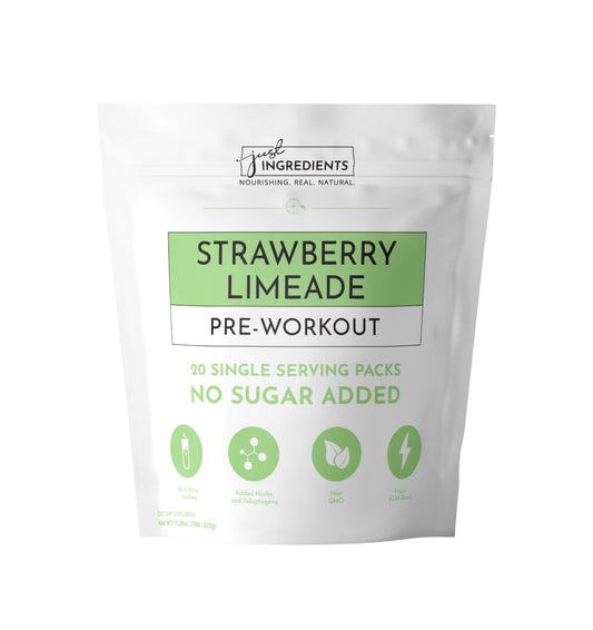 Strawberry Limeade - Pre-Workout Single Serve Packs (20)