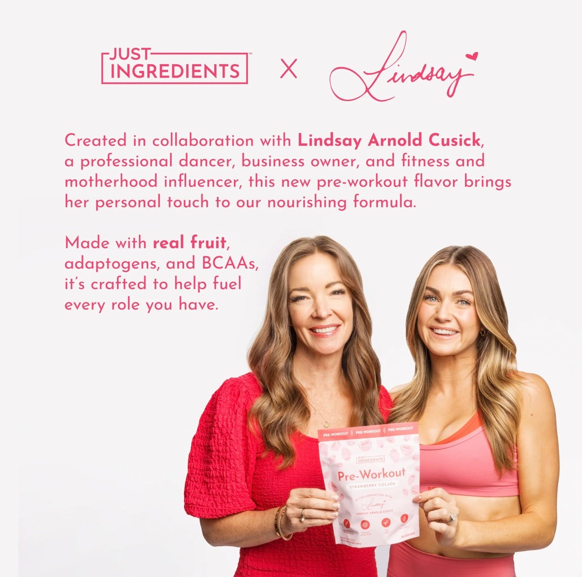 Strawberry Colada - Pre-Workout (by Lindsay Arnold)