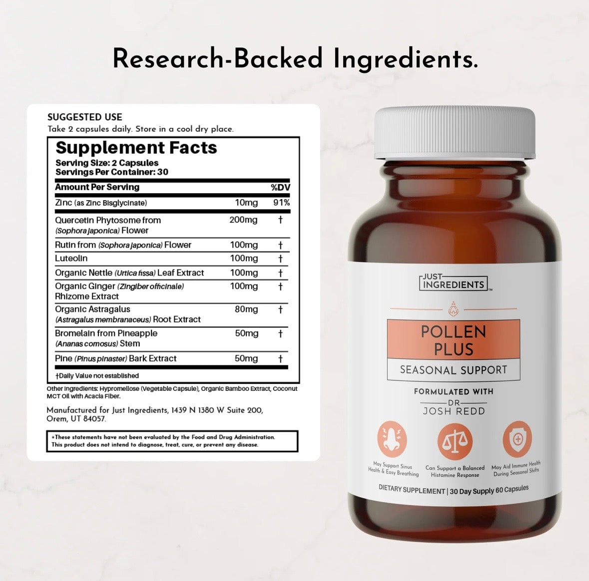 Pollen Plus Seasonal Support