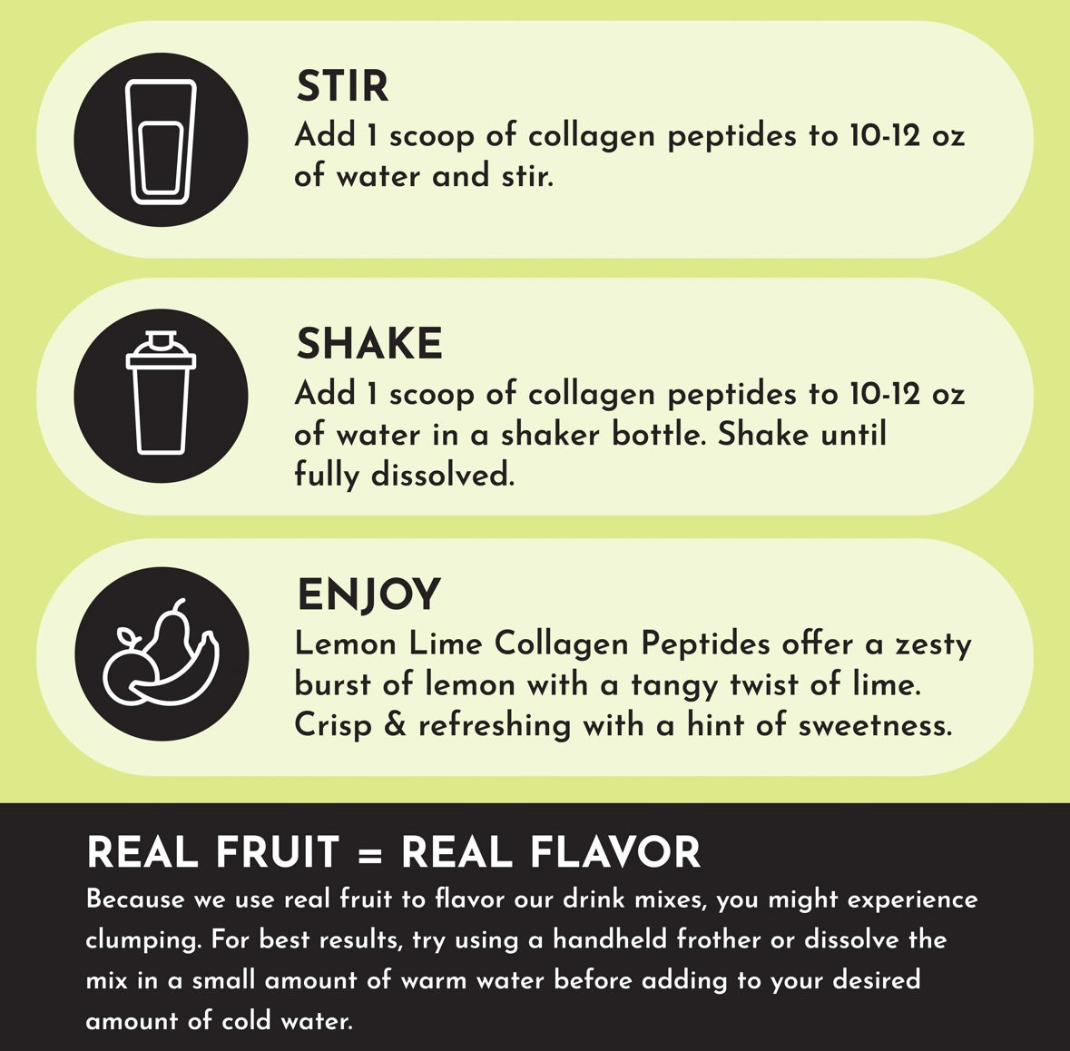 Collagen Peptides - Lemon Lime