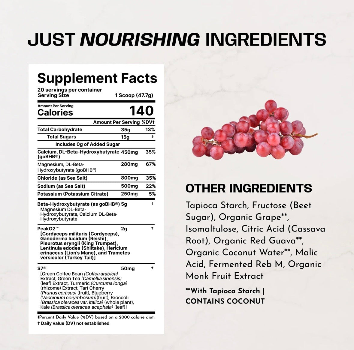 Grape Endurance Powder