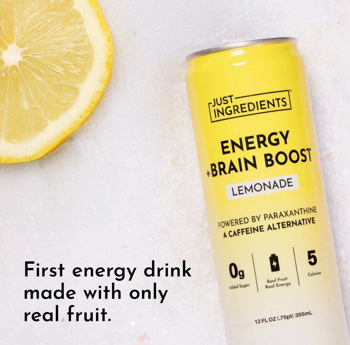 Lemonade - Energy + Brain Boost (Single Can)