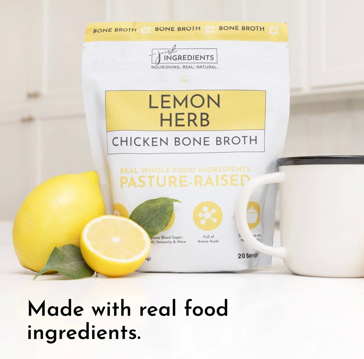 Lemon Herb - Bone Broth