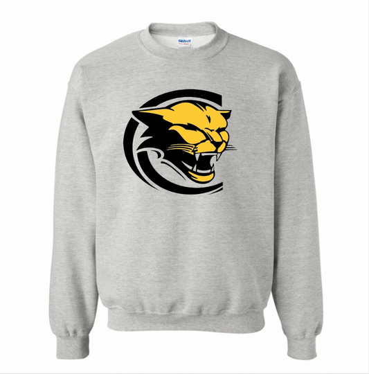 Croatan- Grey Cougar Crewneck