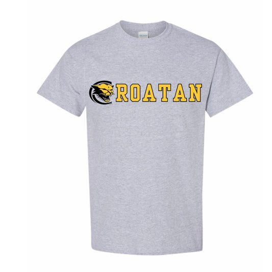 Croatan- Grey Cotton Croatan T-Shirt