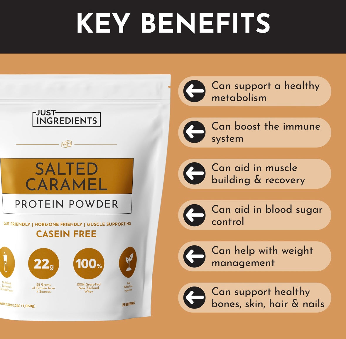 Salted Caramel - Protein Powder