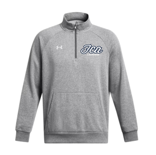 FCA Lax - 1/4 Zip Cursive Logo