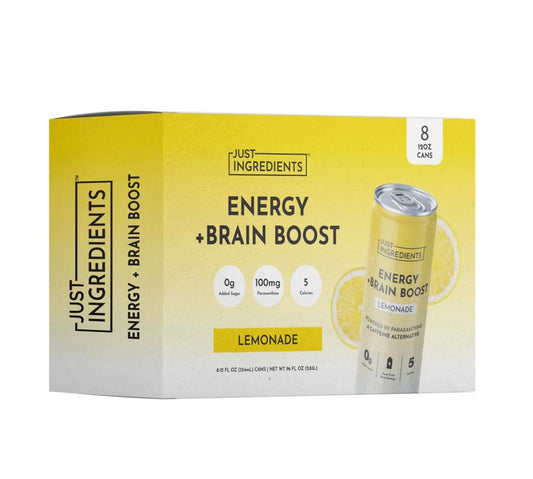 Lemonade - Energy + Brain Boost (8 Pack)