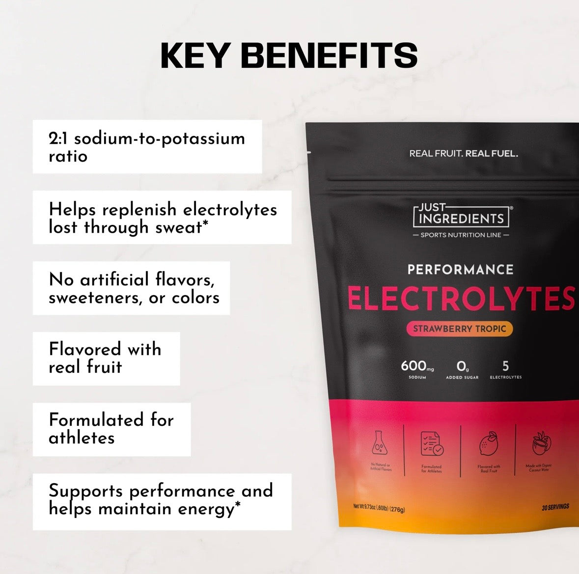 Strawberry Tropic Performance Electrolytes