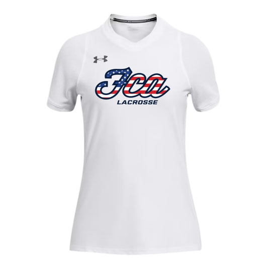 FCA Lacrosse - UA Girl's Powerhouse Shirt
