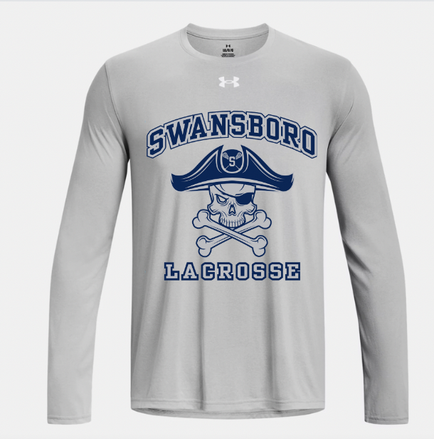 Swansboro Lax - Under Armour Grey LS