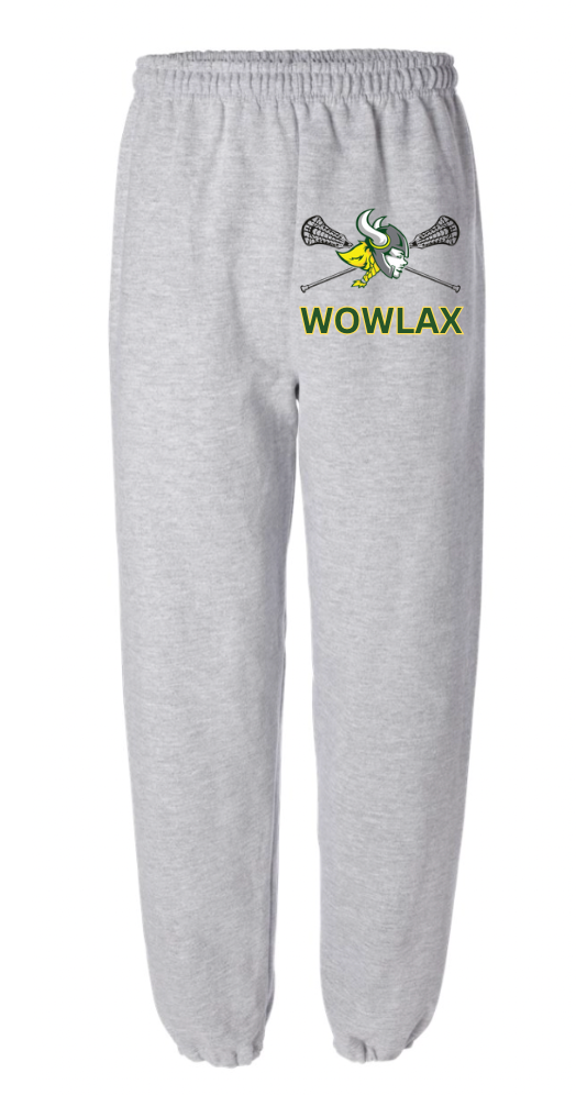 White Oak Lax - Gildan Cotton Grey Sweatpants