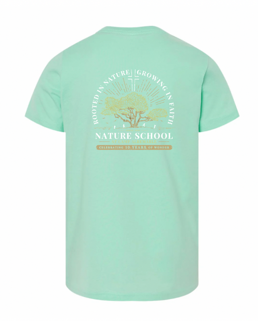 Nature School - 10 Year Youth T-shirt - Mint