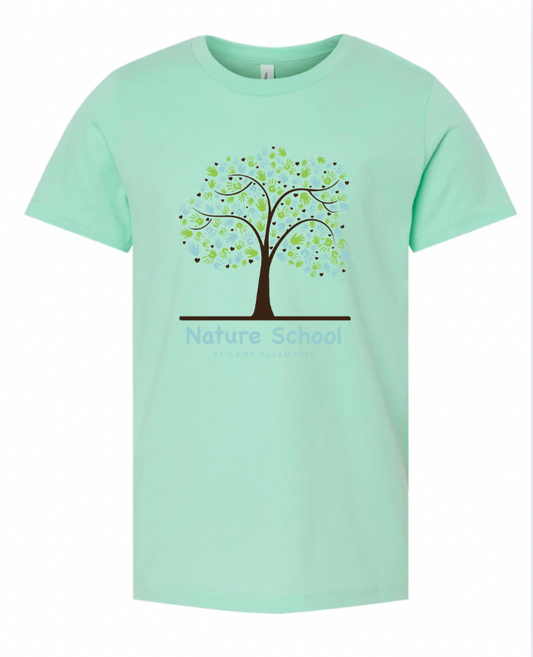 Nature School - Youth Original Tree T-shirt - Mint