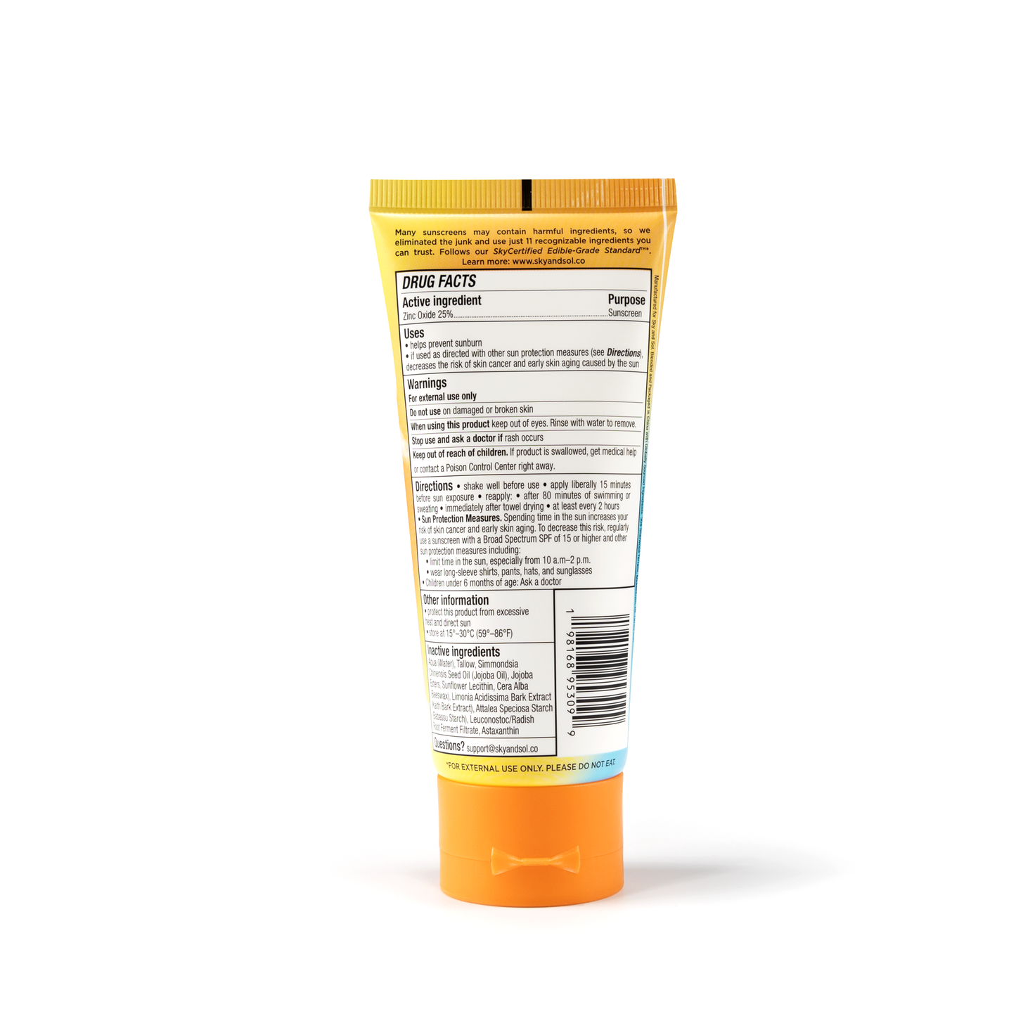 Natural Sunscreen Face and Body SPF 50